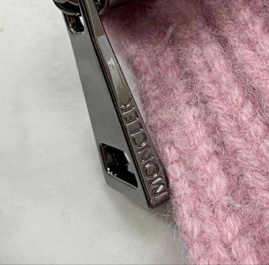 MONCLER ピンク ニット セーター 長袖