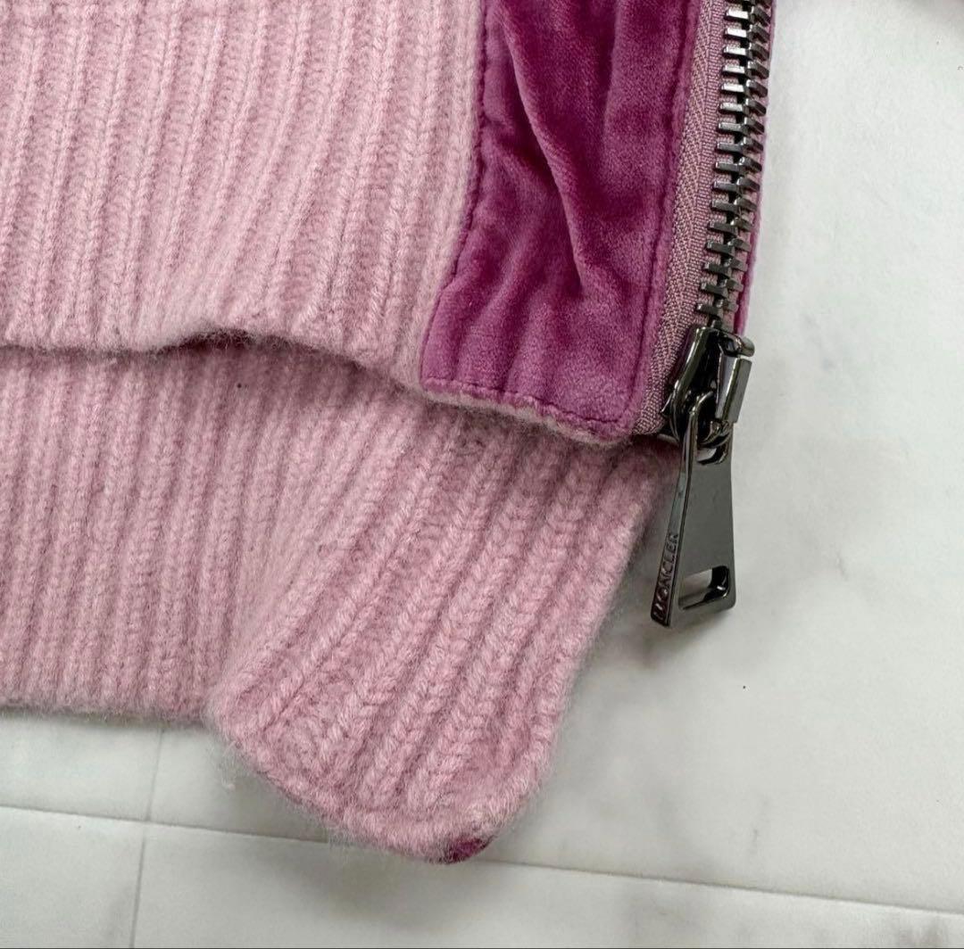 MONCLER ピンク ニット セーター 長袖