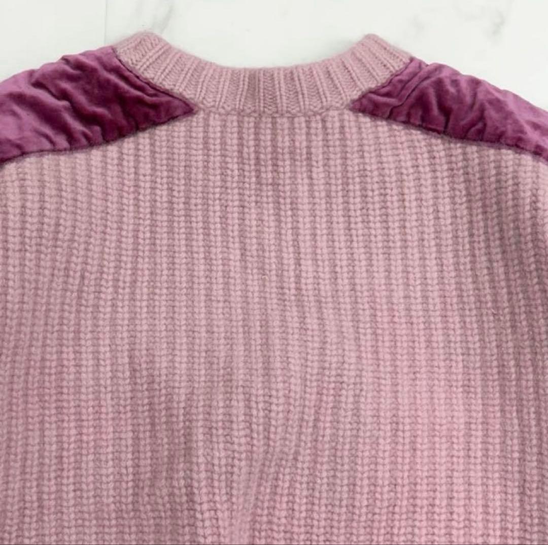 MONCLER ピンク ニット セーター 長袖