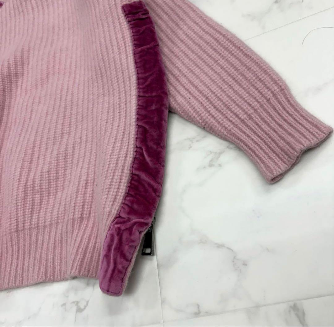 MONCLER ピンク ニット セーター 長袖