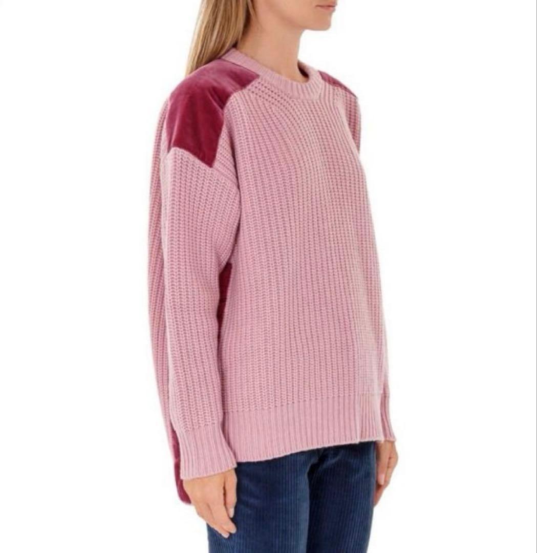 MONCLER ピンク ニット セーター 長袖