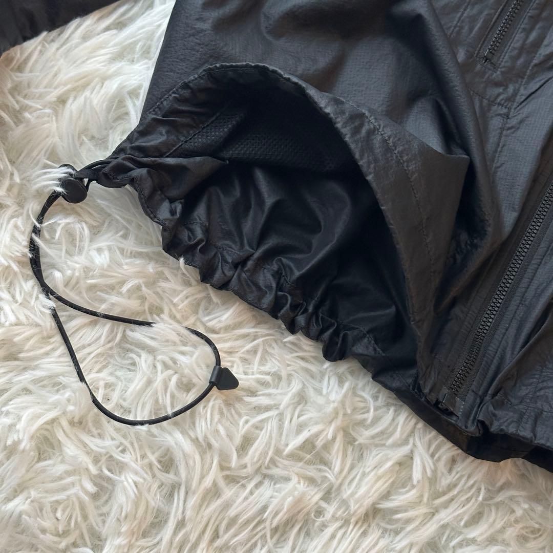 NIKE ACG ナイロンパーカー マウンテンパーカー ブラック M 刺繍ロゴ