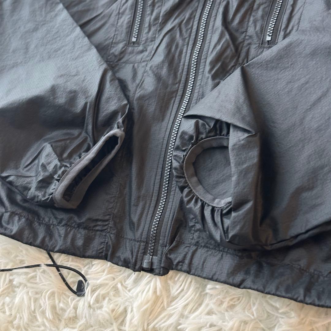 NIKE ACG ナイロンパーカー マウンテンパーカー ブラック M 刺繍ロゴ