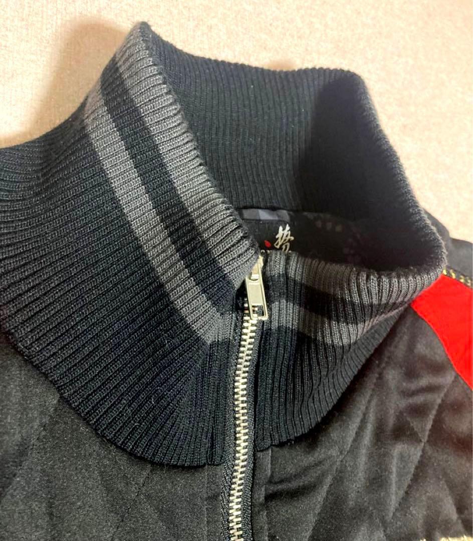 抜刀娘 キルティング スカジャン ジャンバー ブルゾン 着物 セクシー タトゥー