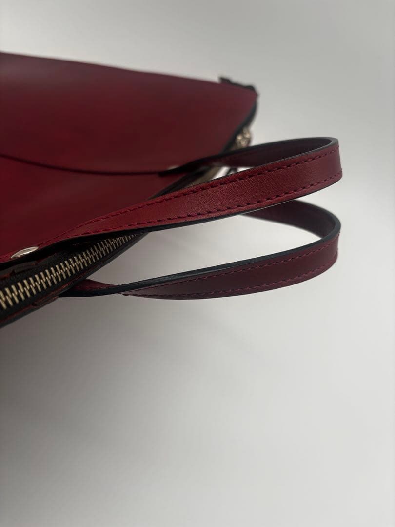 【値下中】美品✨Foglia ヌメ革A3ビジネスバッグ　定価55000円