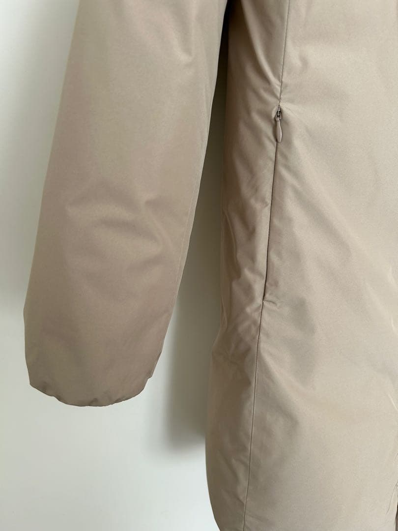 まめ　　　　新品 ルスーク ダウンコート ダウン80% フェザー20%