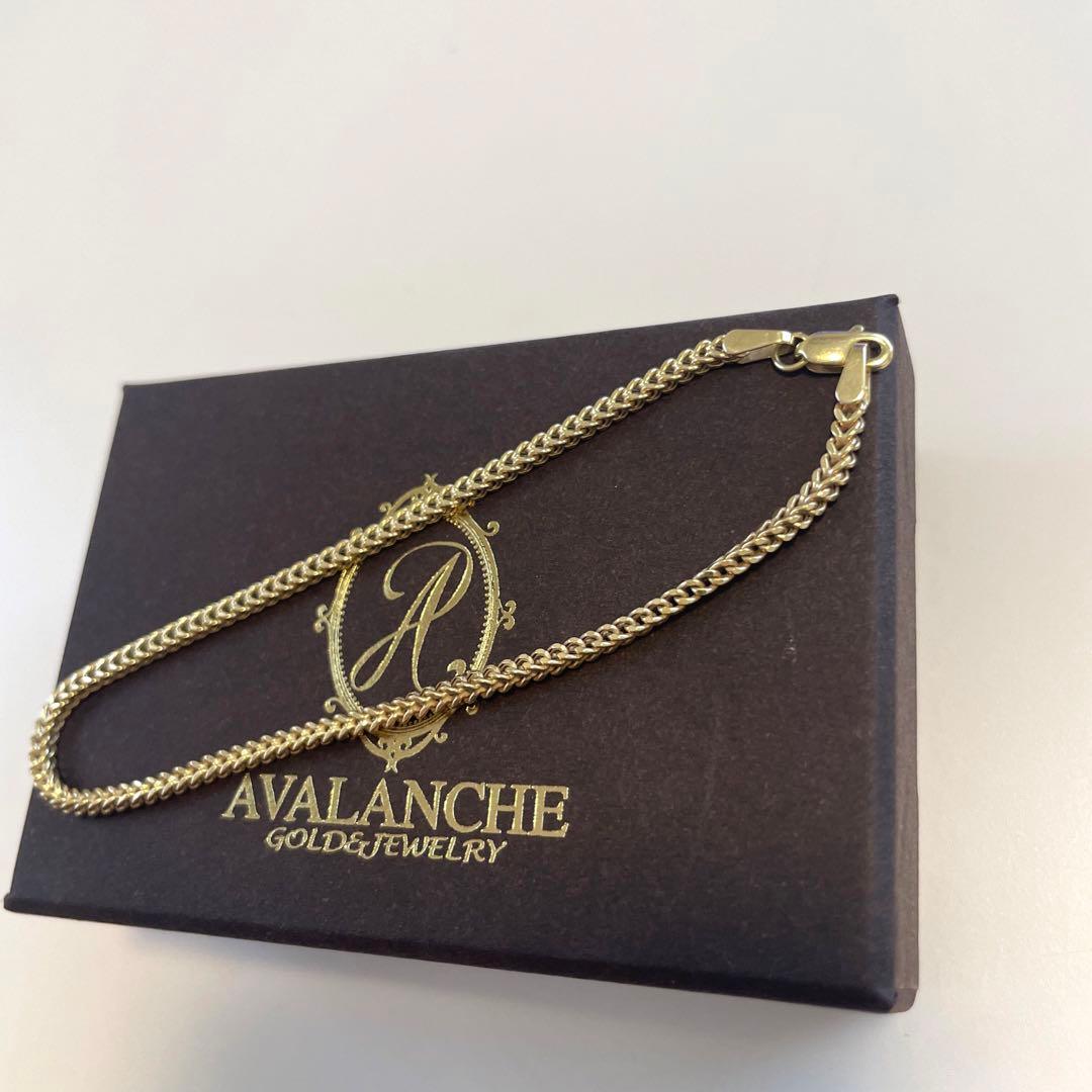 T*a様 アヴァランチ　10k イエローゴールド　フランクリングブレスレット　1
