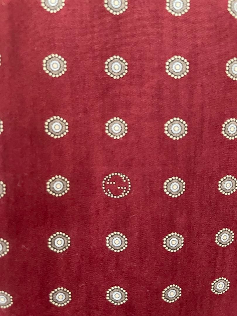 GUCCI グッチ　未使用品　メンズ　長袖シャツ　ドレスシャツ　シルク混