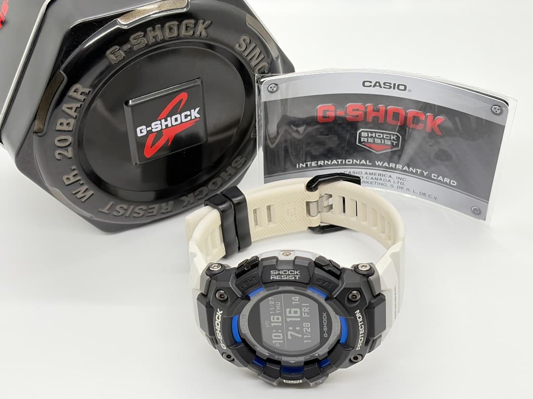 【稼働】カシオ G-SHOCK G-SQUAD GBD-100-1A7