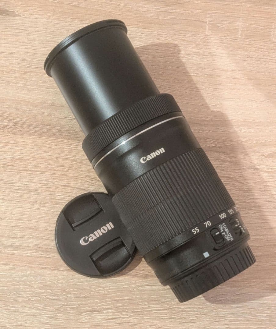 ♥美品♥Canon キャノン EF-S 55-250mm IS STM 断捨離