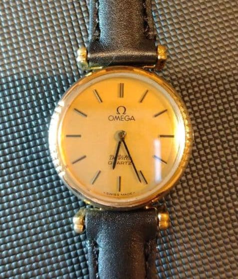 【OMEGA】 デ・ヴィル クォーツ腕時計　オーバーホール済