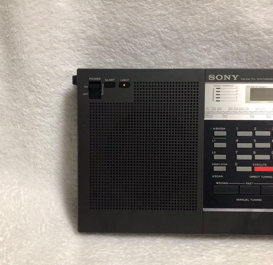 貴重 美品 SONY ICF-2001 ソニー 2バンド レシーバーラジオ