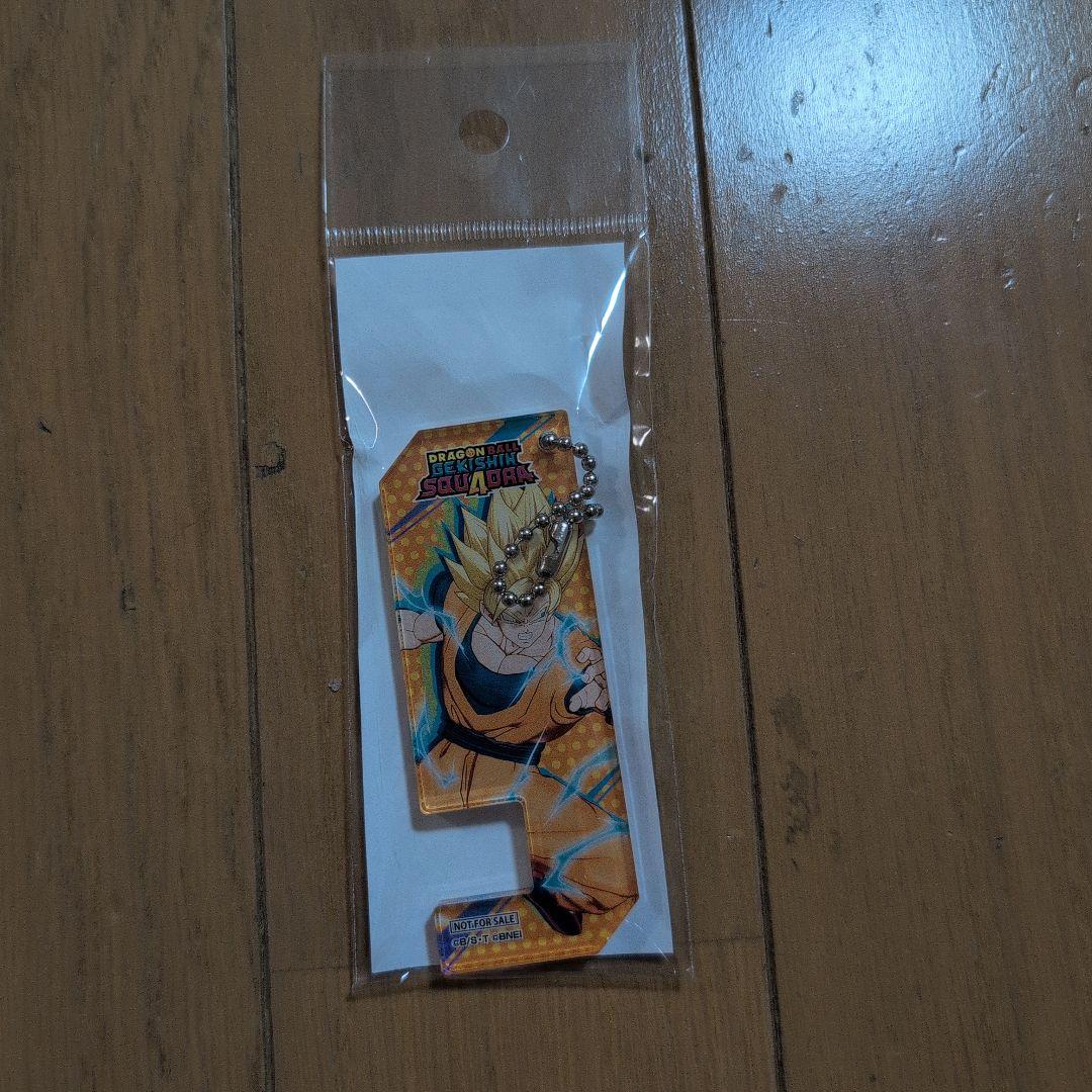 ドラゴンボールゲンキダマツリ カードセット、ステッカー2枚、キーチェーン、