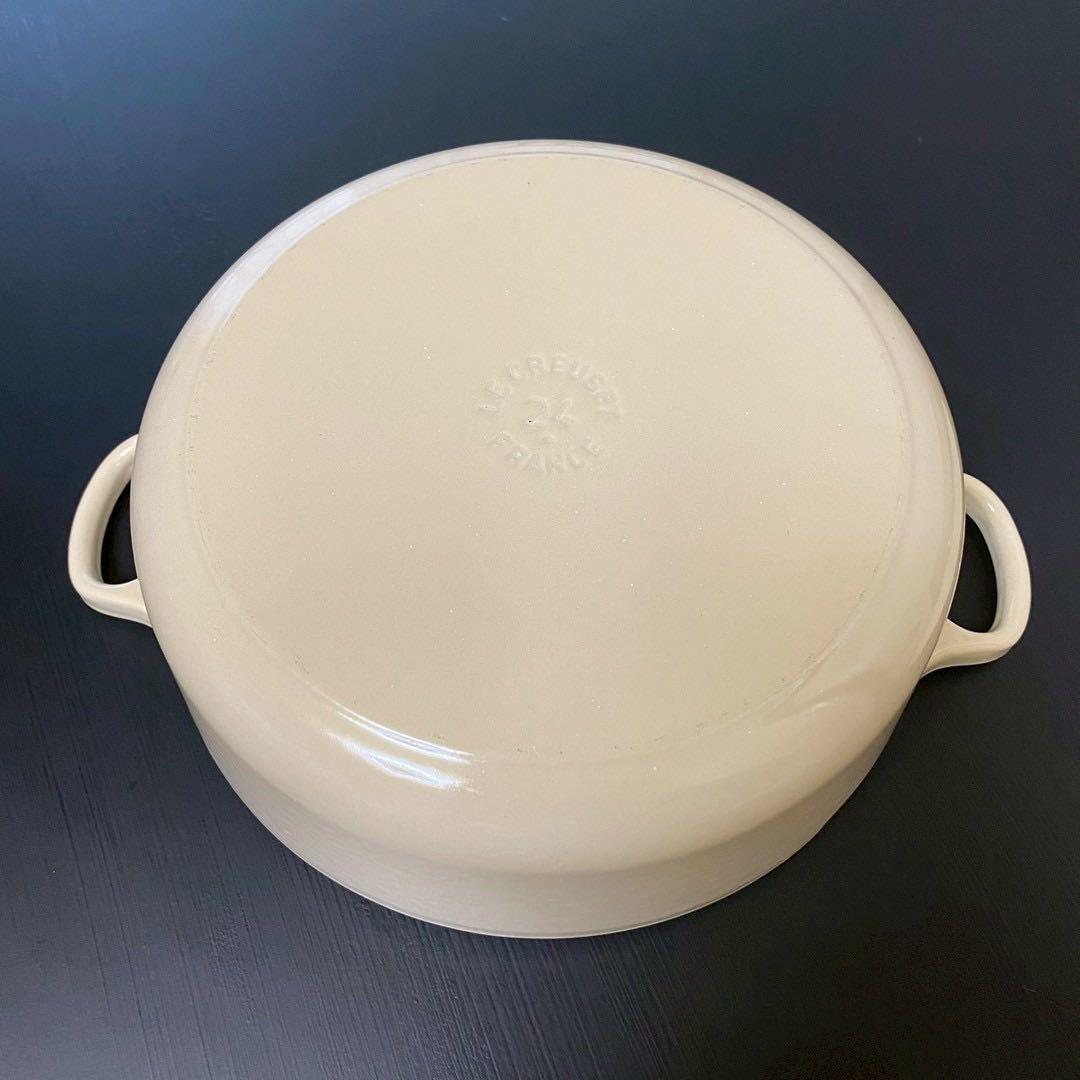 未使用 ル・クルーゼ シグニチャー ココット ジャポネーズ 24cm デューン