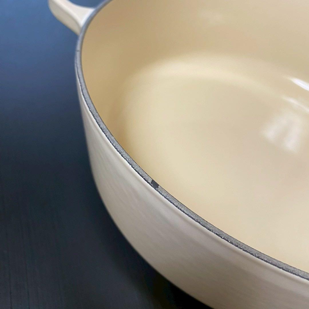 未使用 ル・クルーゼ シグニチャー ココット ジャポネーズ 24cm デューン