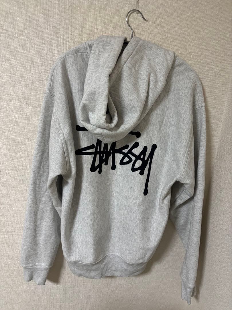Stussy グレー フーディ