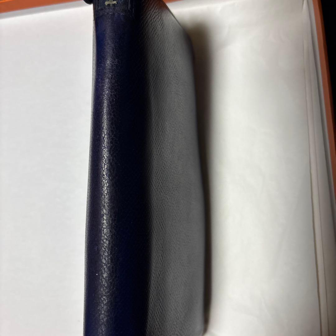 HERMES シルクインロング　長財布