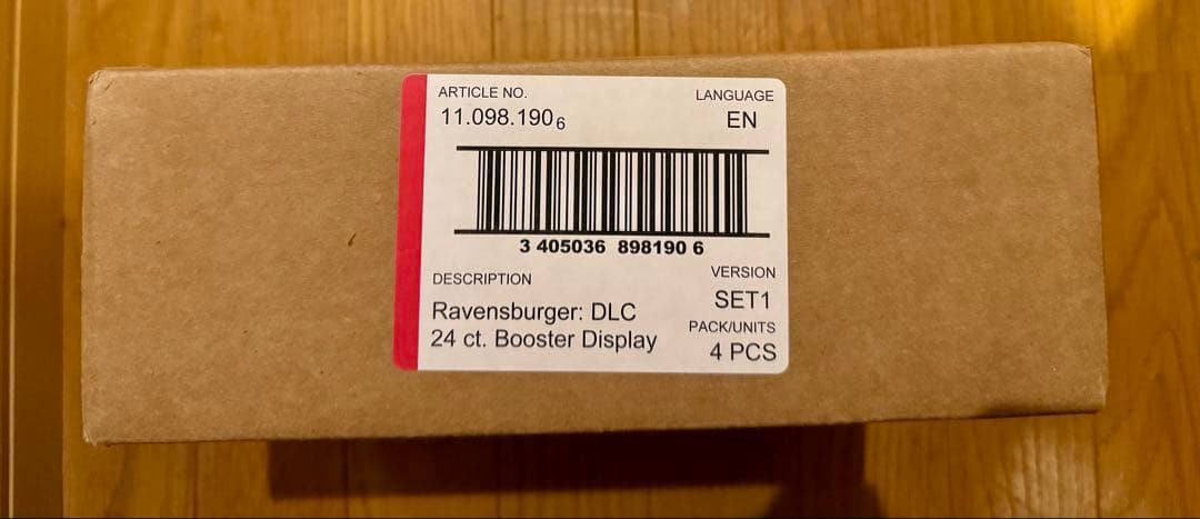 ロルカナ 英語版 1弾The First Chapter 未開封カートン4BOX