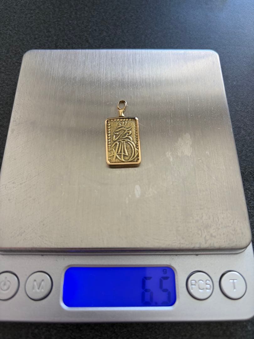 二分金 18金 K18 ネックレス 刻印あり