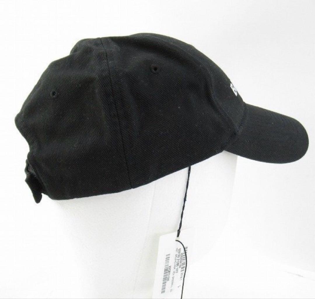 未使用品　BALENCIAGA ロゴCAP BLACK バレンシアガ