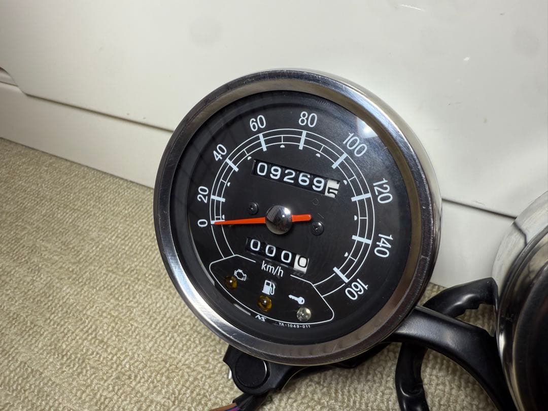 【限定モデル】SR400 35周年記念モデル 純正メーター&タコメーター