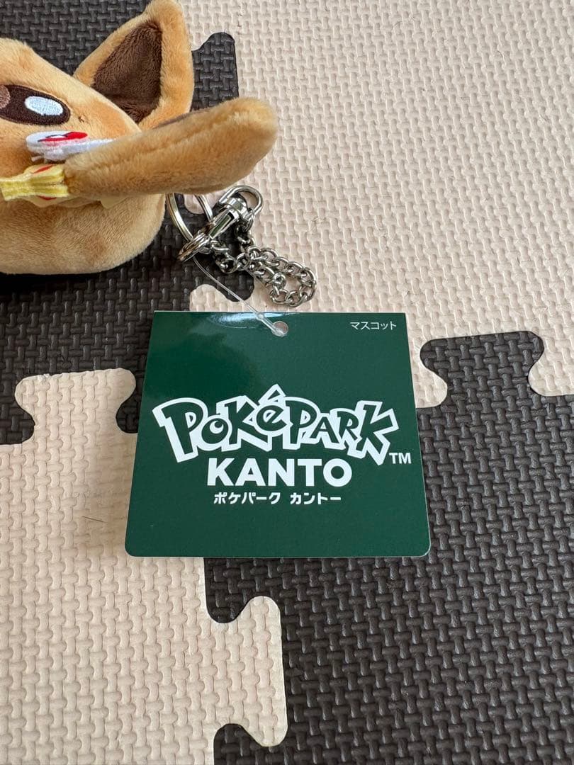 【即日発送相談可】ピカチュウ&イーブイぬいぐるみキーホルダー(ポケパーク)