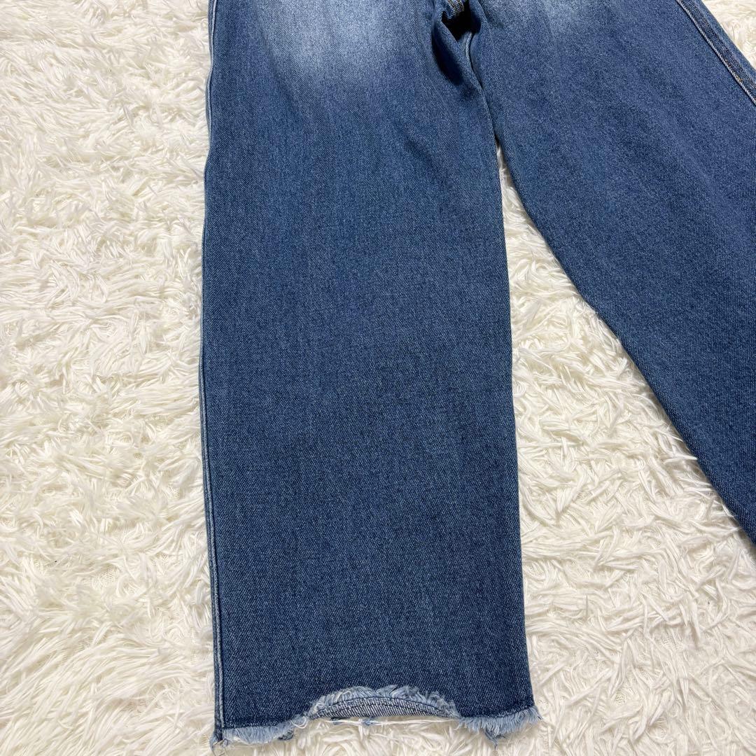 アメリヴィンテージ HEM FRINGE EGG DENIM