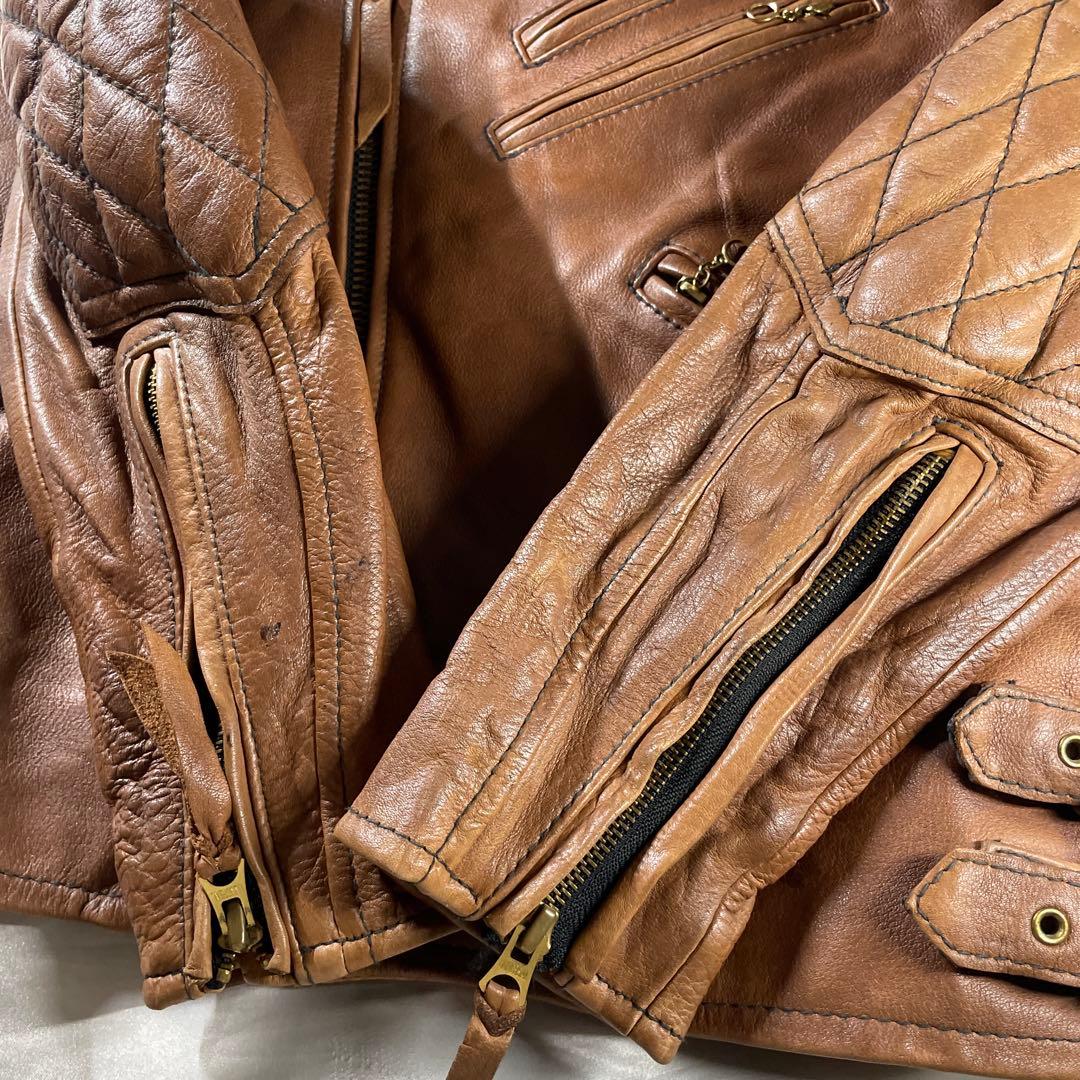 SCHOTT ショット　クラシックレーサー　ダブルライダース　キルティング　S