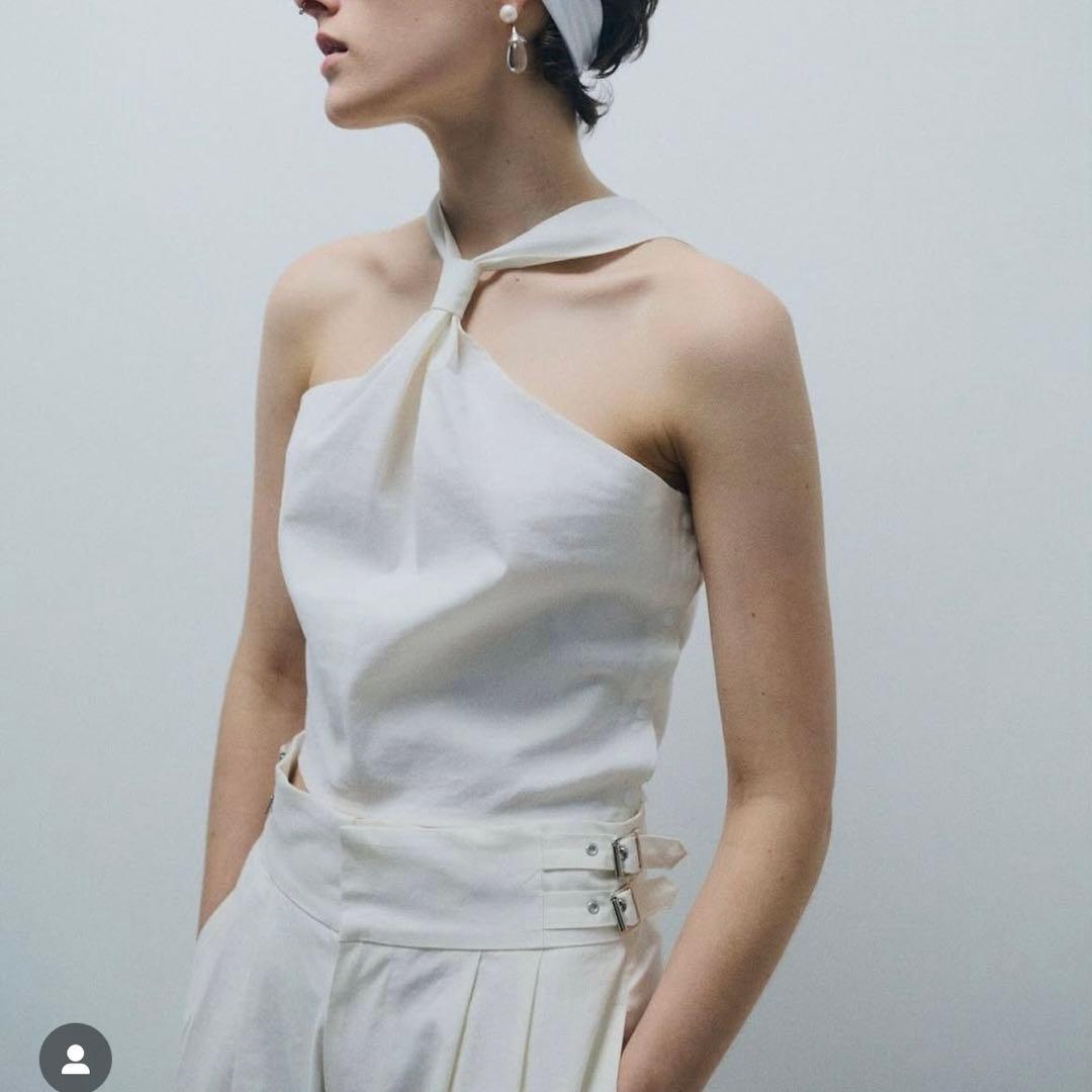 ZOE ホワイト キャミソール MIZOE-BLT サイズS