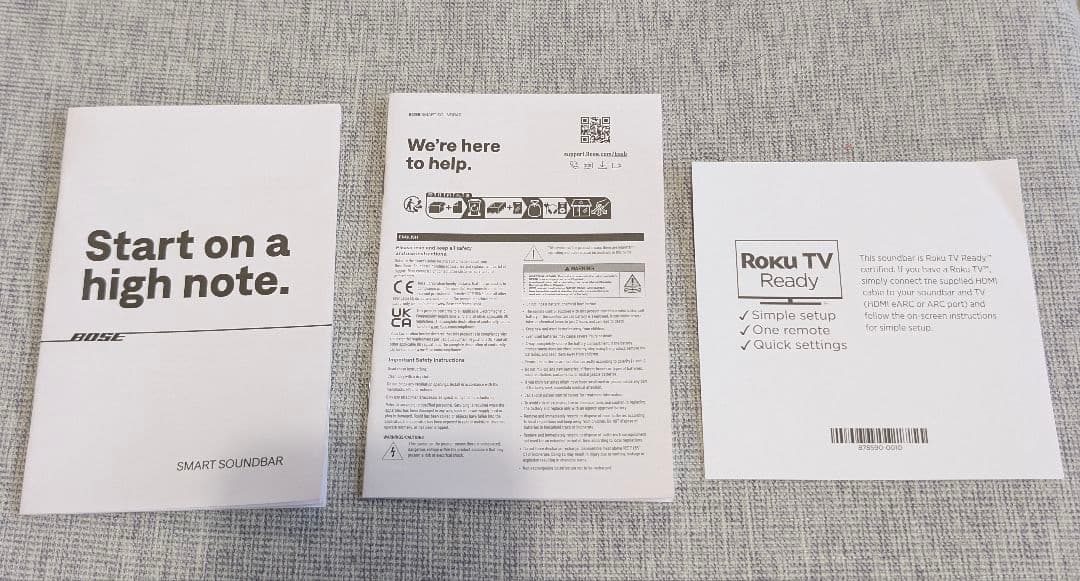 BOSE　SMART　SOUNDBAR　ボーズ　スマート　サウンドバー