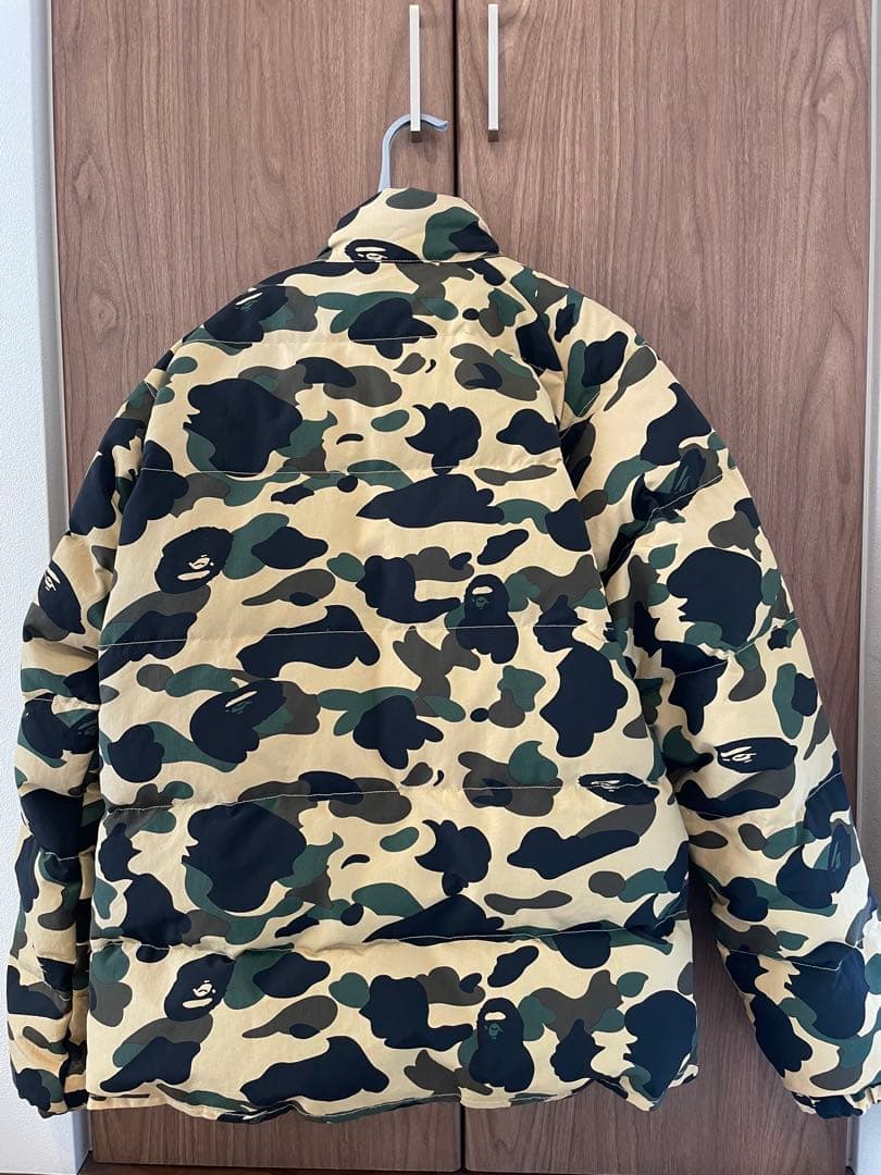 A BATHING APE カモフラ ダウンジャケット 【ジャンク品】