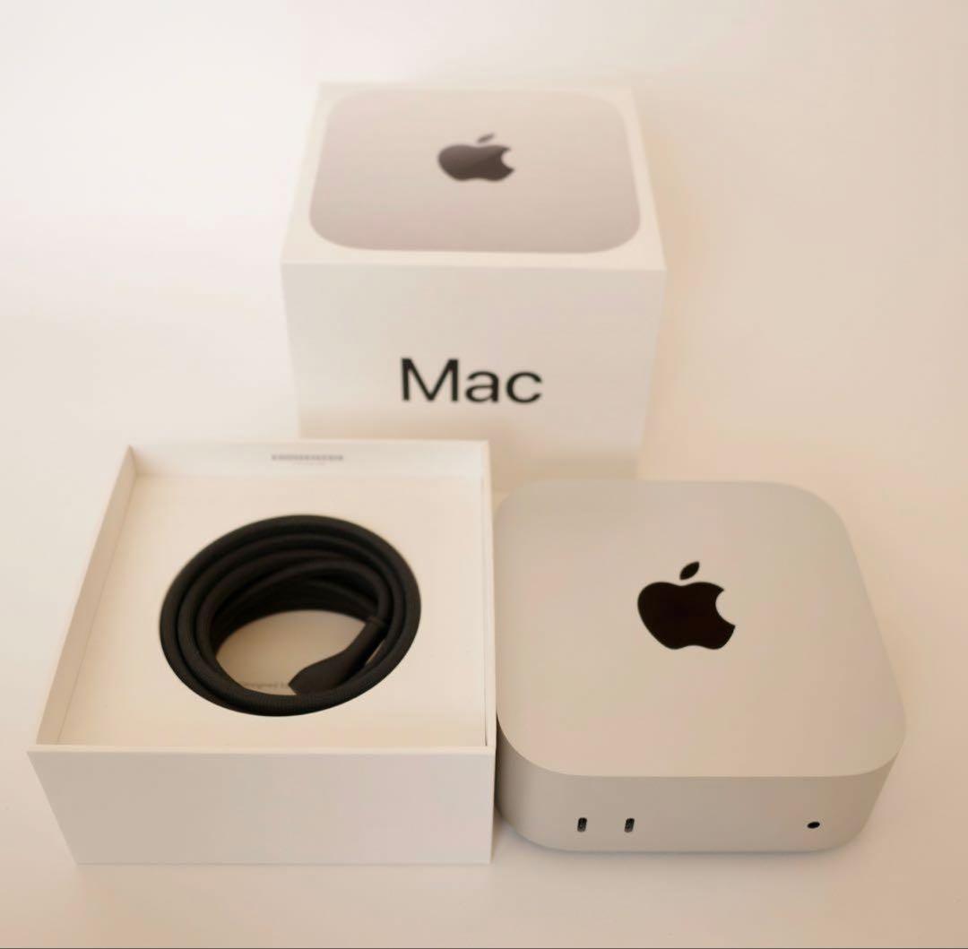 Mac mini (M4, 2024) 16GB / 256GB 付属品完備