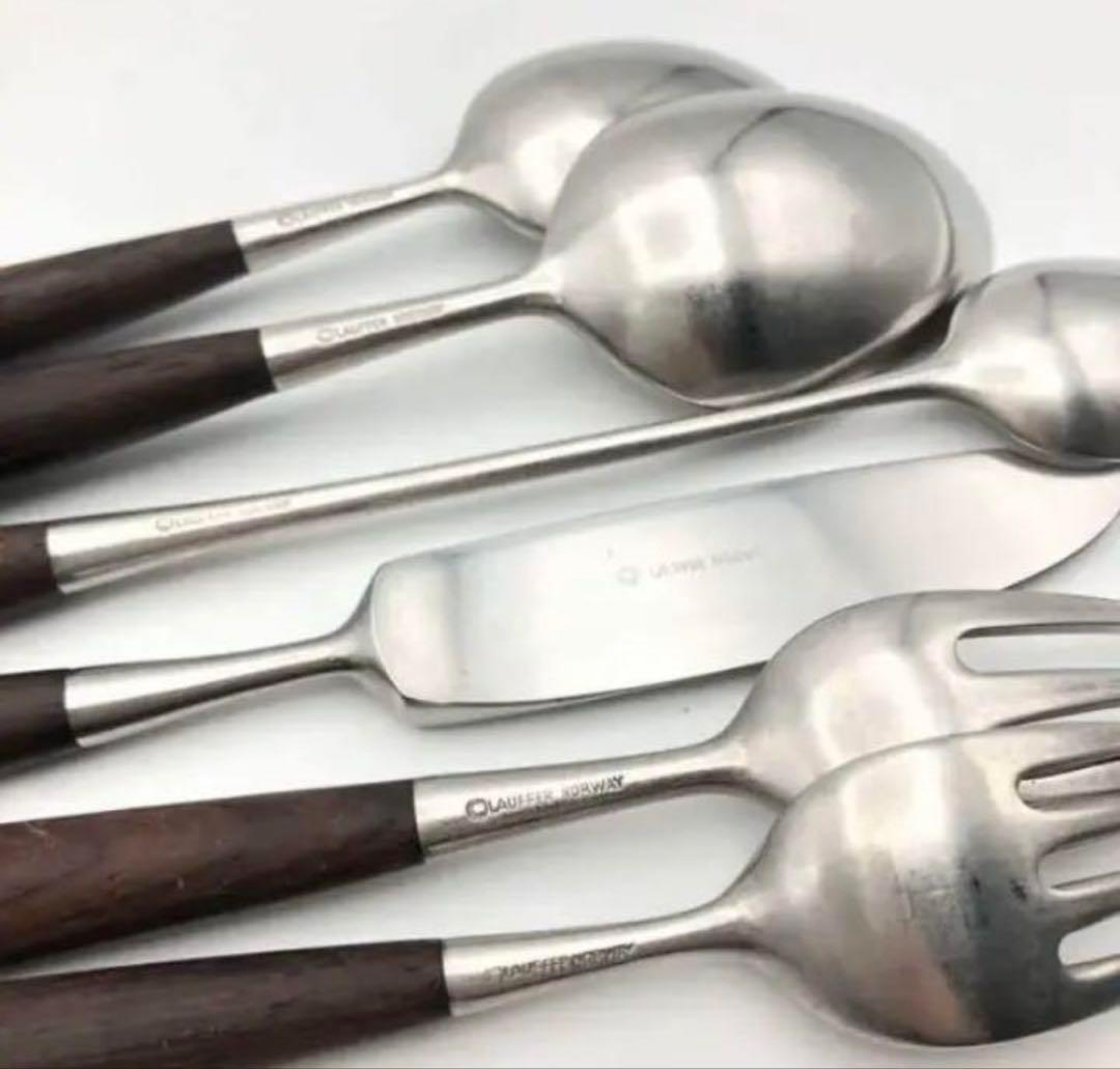 Lauffer Palisander カトラリー 6本セット