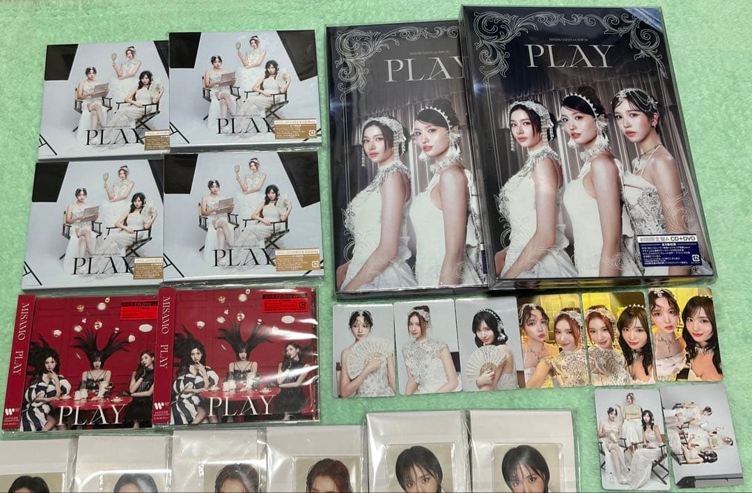MISAMO PLAY 初回限定盤A ONCEJAPAN限定盤 通常盤セット