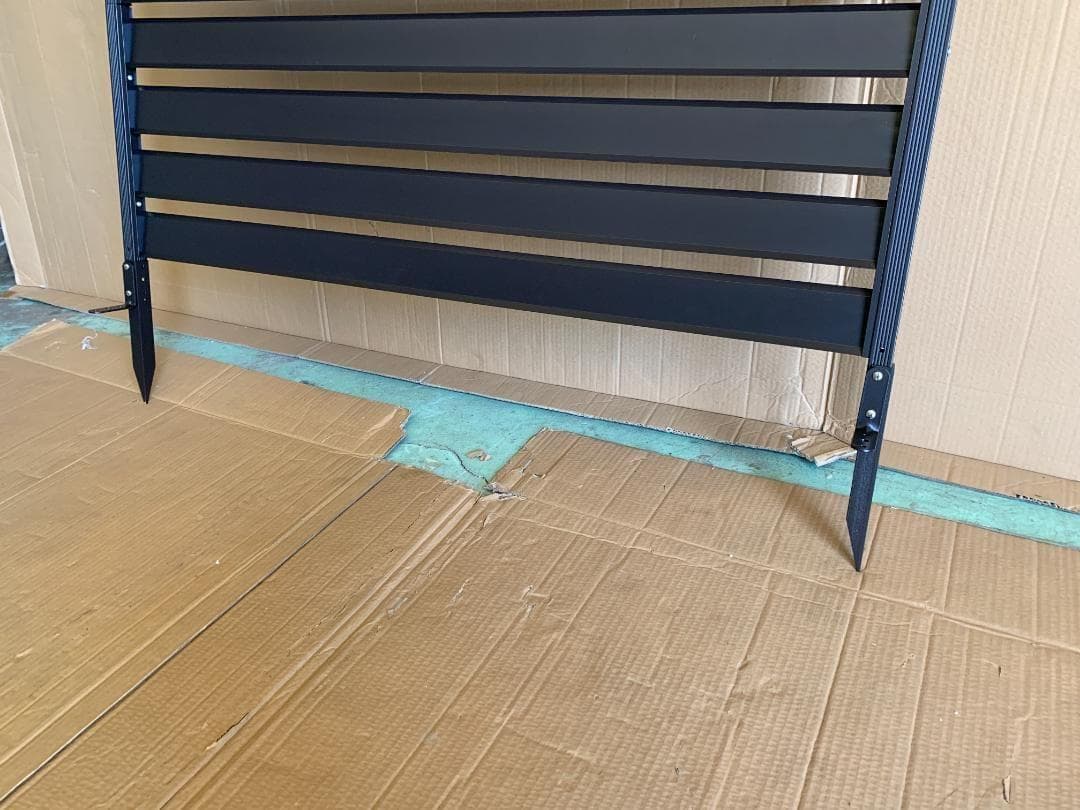 アルミボーダーフェンス(幅120高さ149) KABF-120H*(DBR)