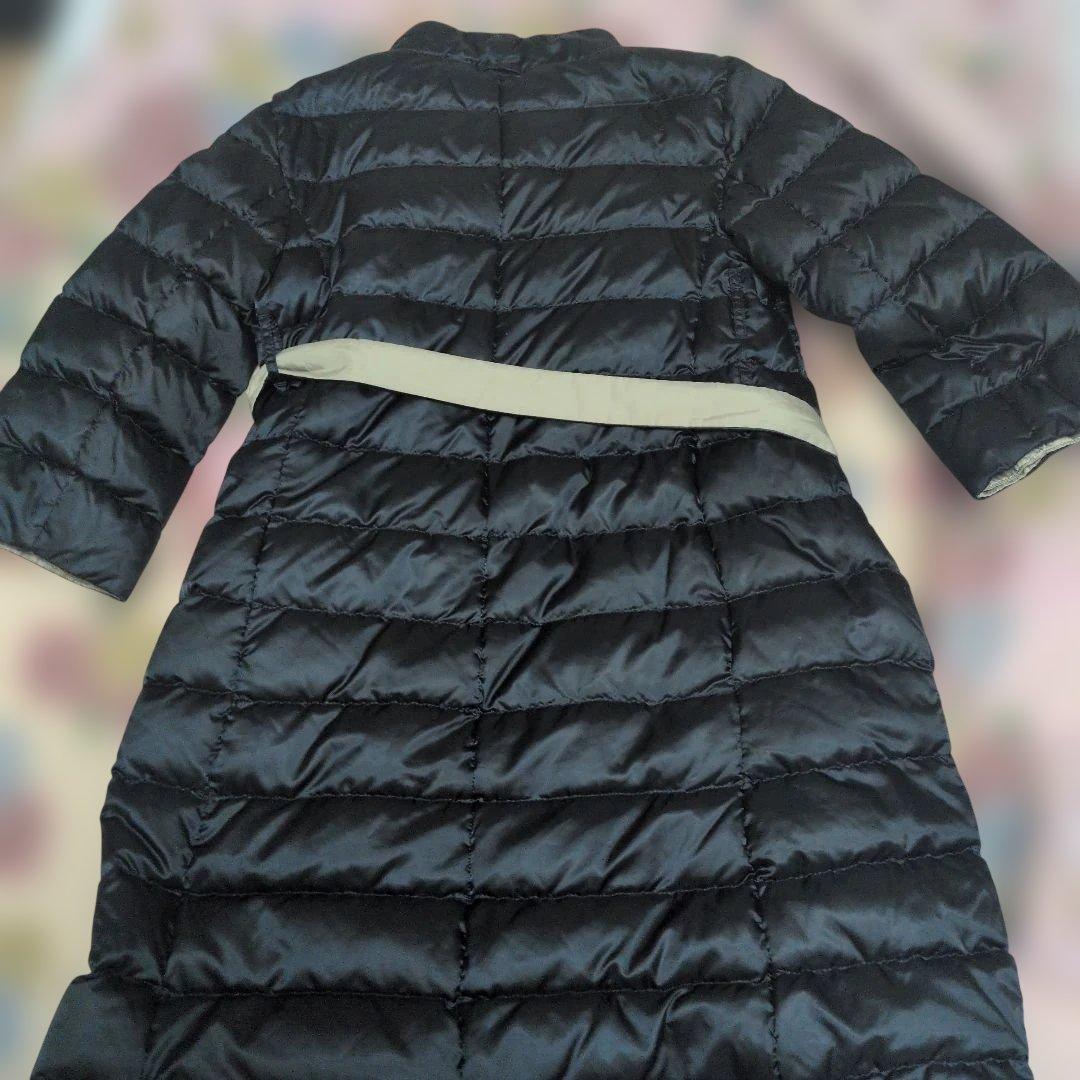 め*え様 MaxMaraダウンコートロングレディース黒