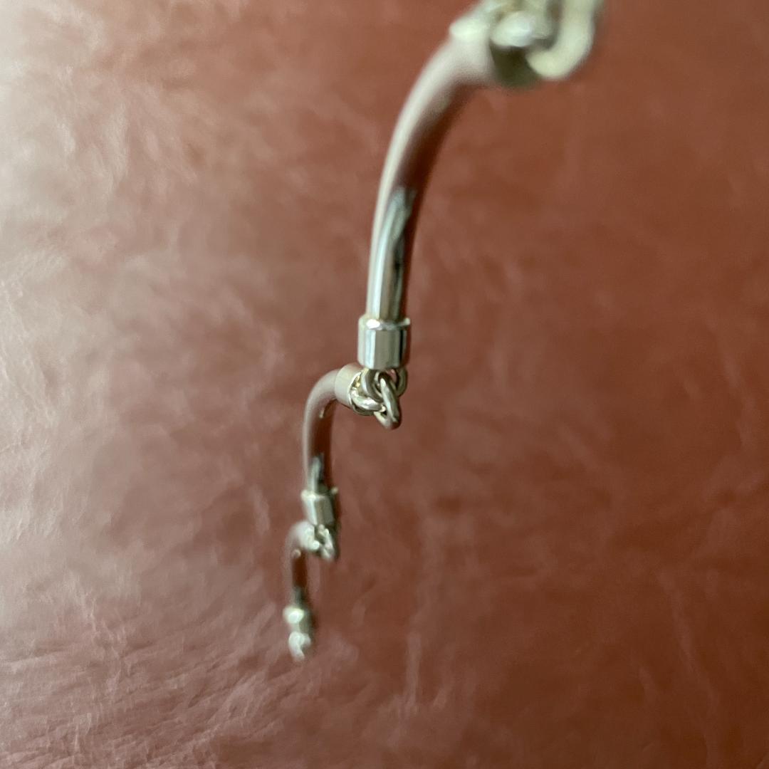 ビンテージ シルバー925 ブレスレット メンズ メキシコ製 バーブレスレット