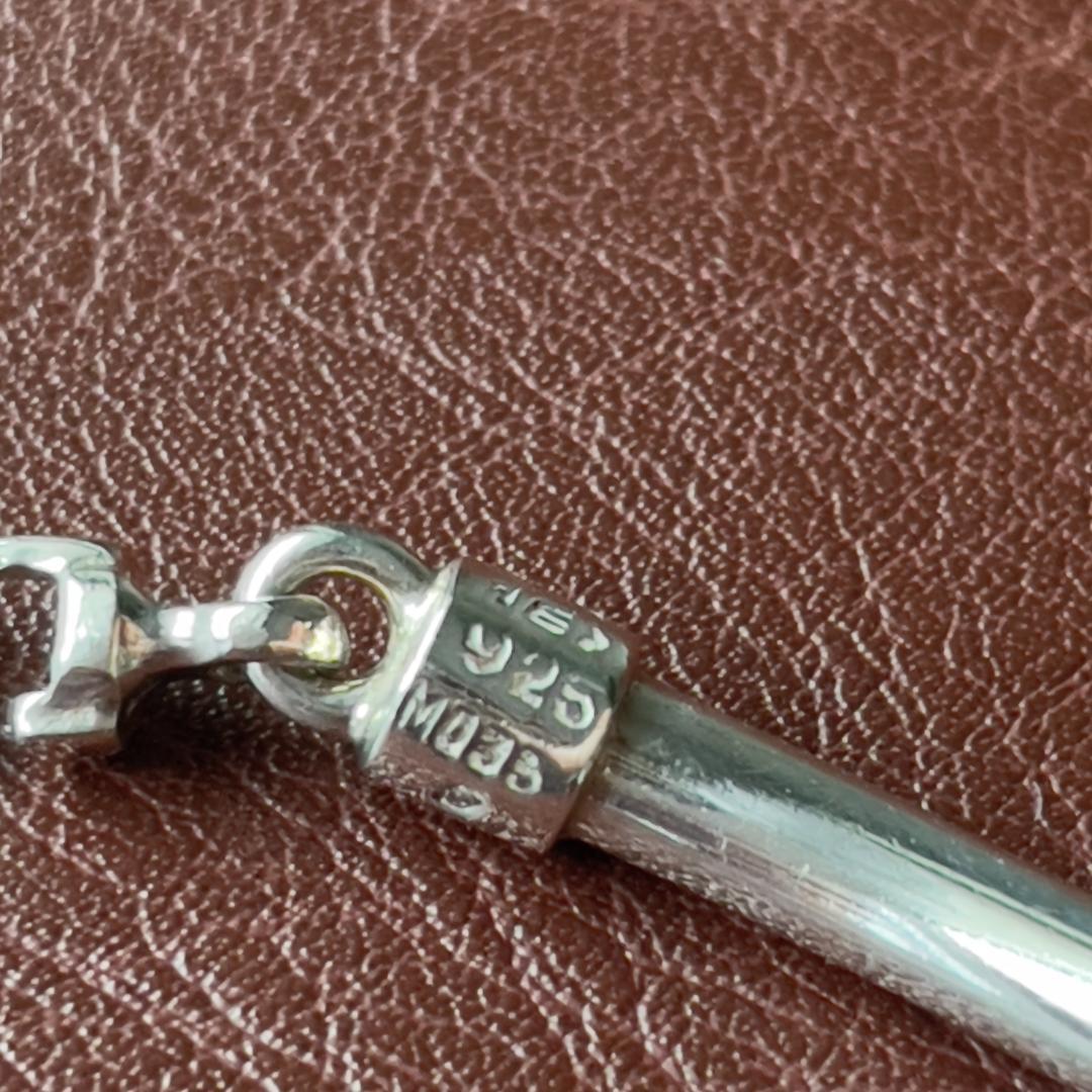 ビンテージ シルバー925 ブレスレット メンズ メキシコ製 バーブレスレット