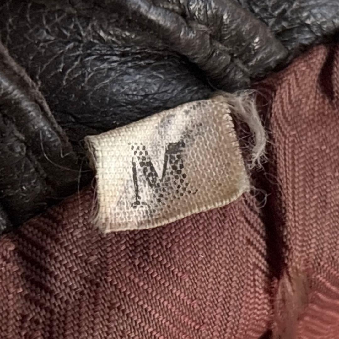 90's vintage arcive Y2K【M】本革 レザージャケット 茶系