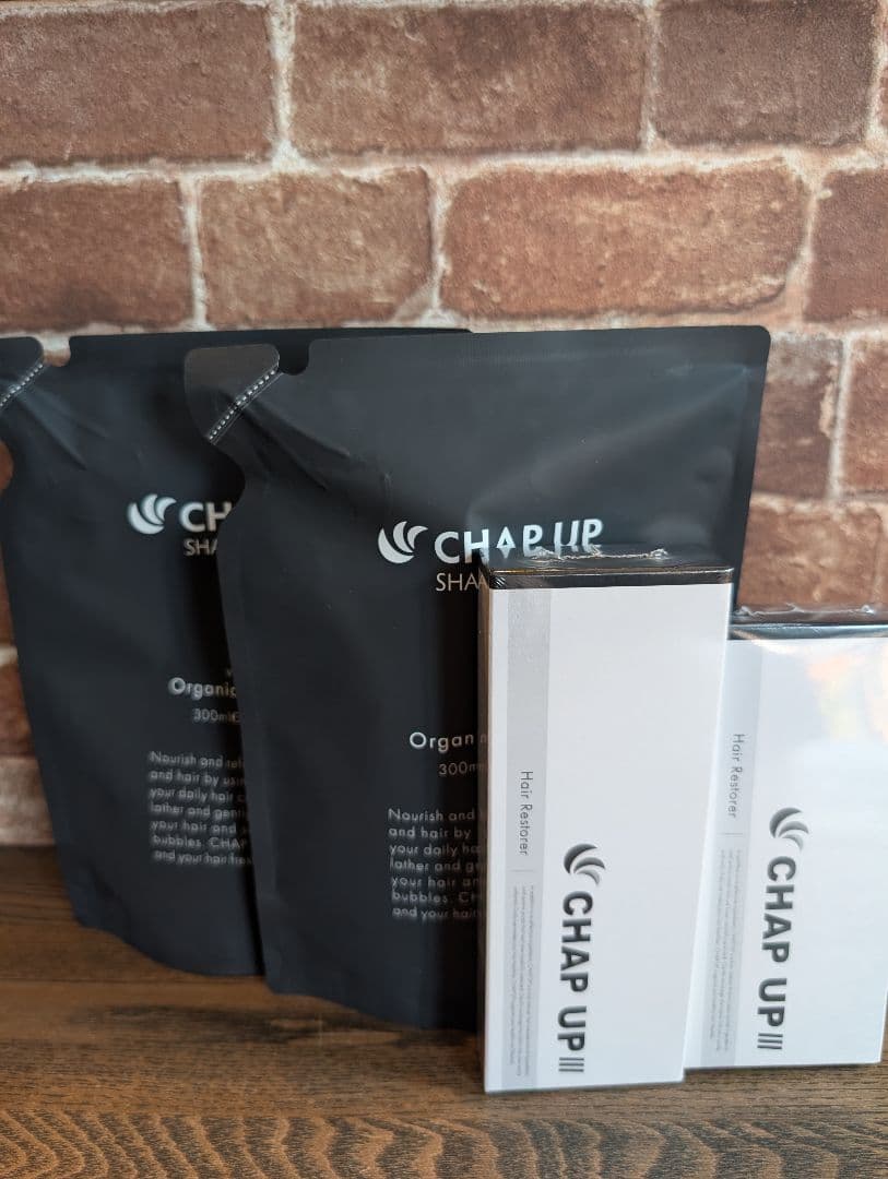 CHAP UP チャップアップ シャンプー 育毛剤セット✕2　送料無料