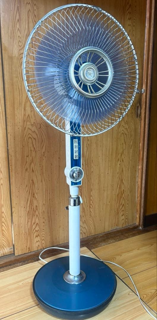 Fuji Electric YA-357B 大型レトロ扇風機 動作確認済み③