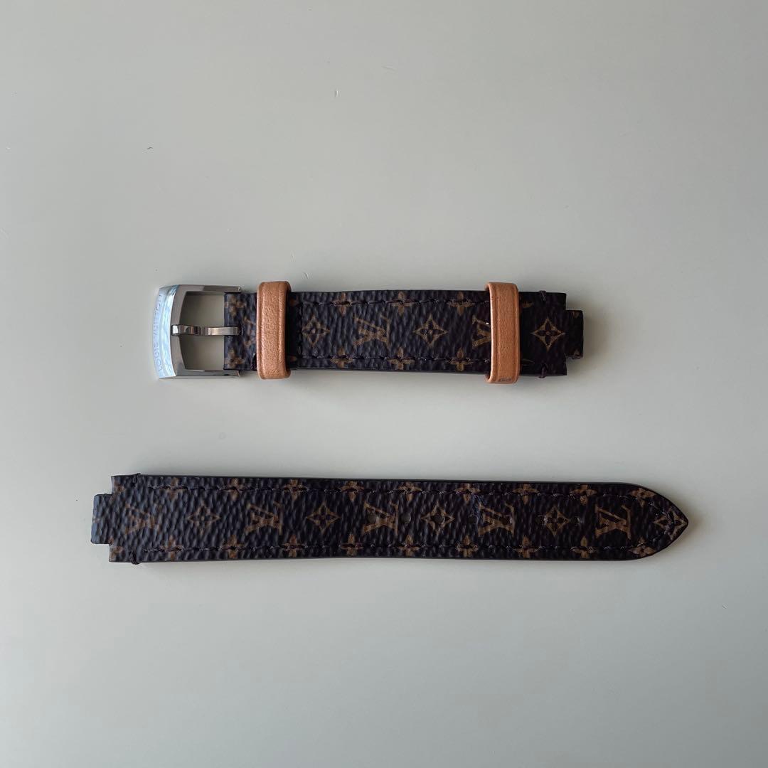 【新品同様】 ルイヴィトン 時計ベルト タンブールナノモノグラム
