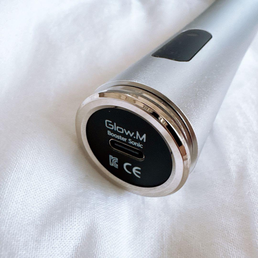 【美品訳アリ】glow.m グローエム ブースターソニック　美顔器