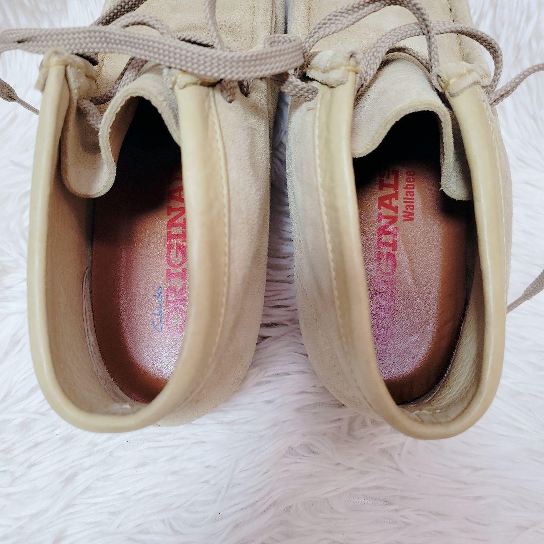 極美品✨クラークス ワラビー ブーツ 天然ゴム クレープソール スウェード