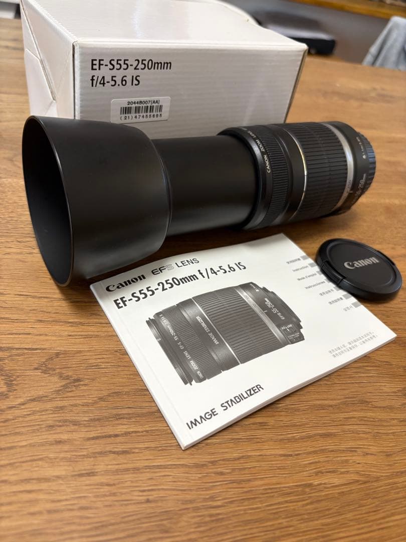 レンズ(ズーム) Canon EF-S55-250mm f/4-5.6 IS