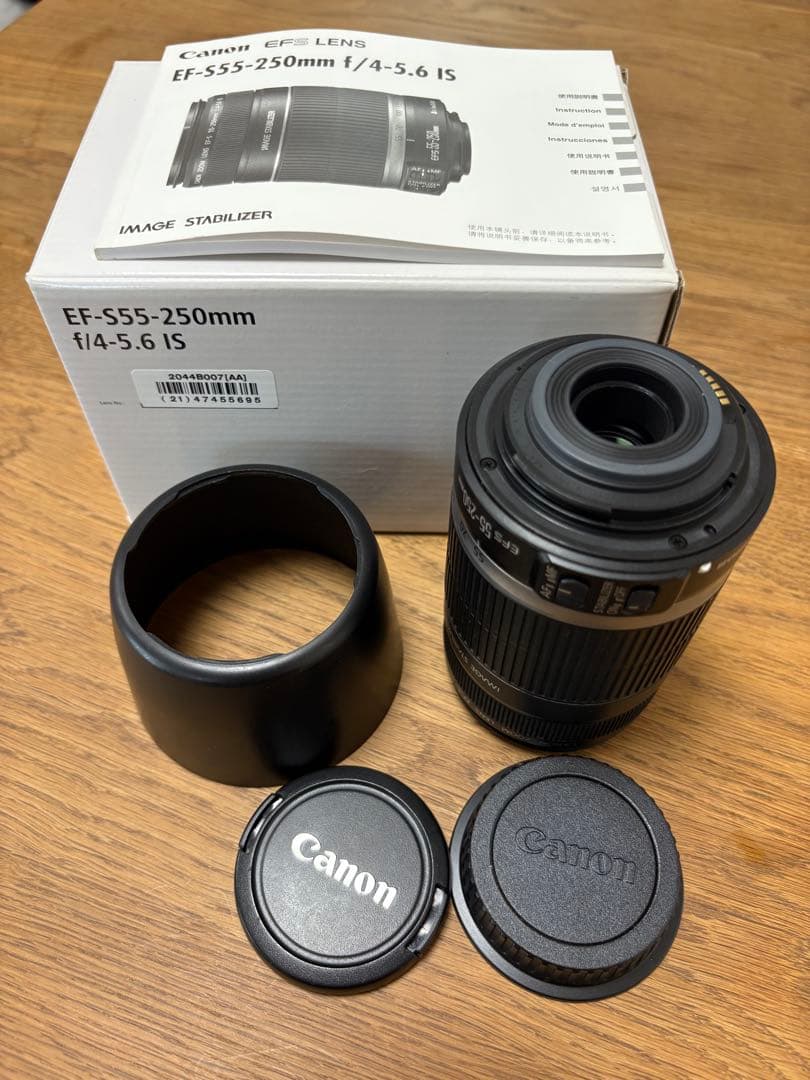 レンズ(ズーム) Canon EF-S55-250mm f/4-5.6 IS