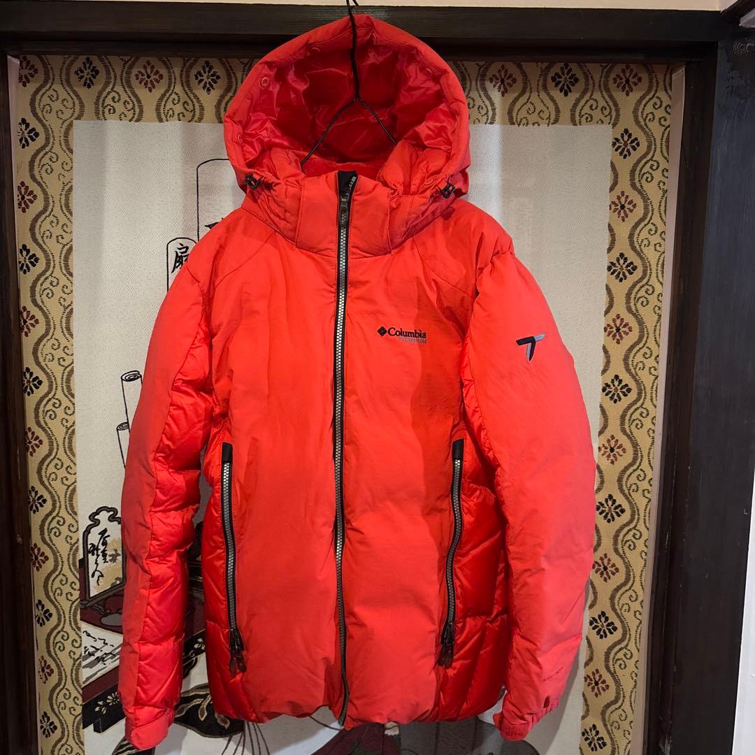 【美品】 Columbia コロンビア フードダウン 綺麗 レディースM