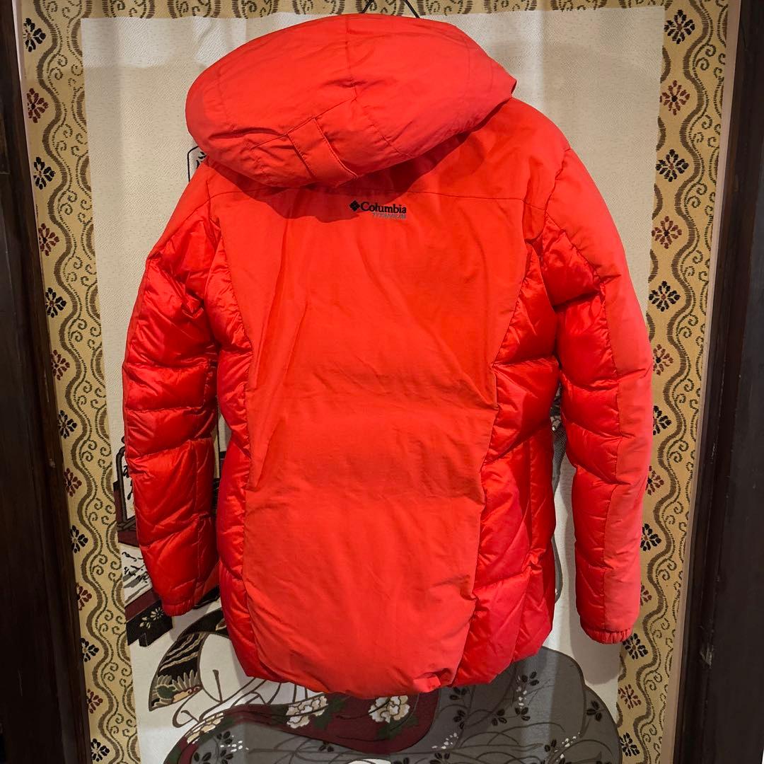 【美品】 Columbia コロンビア フードダウン 綺麗 レディースM