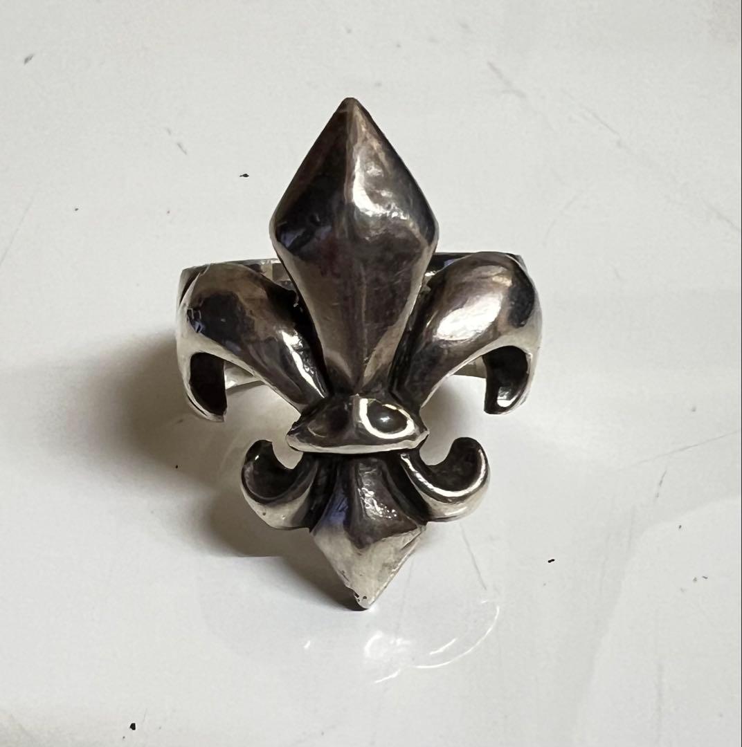 クレイジーピッグ　crazy pig フルール・ド・リス シルバー925リング