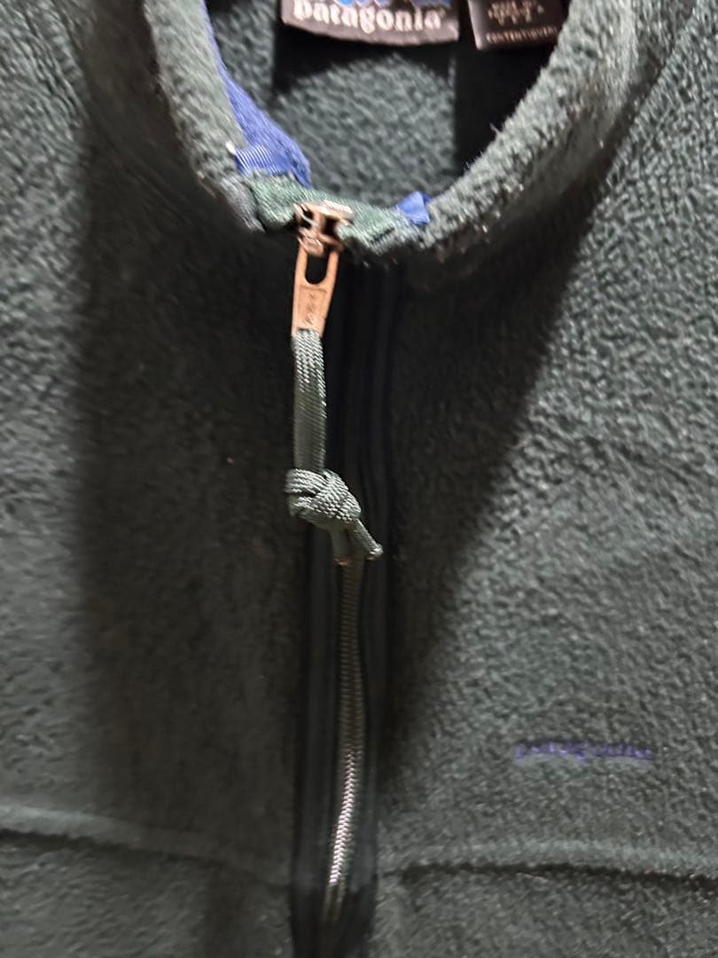 Patagonia シンチラフリースベスト USA M グリーン パタゴニア